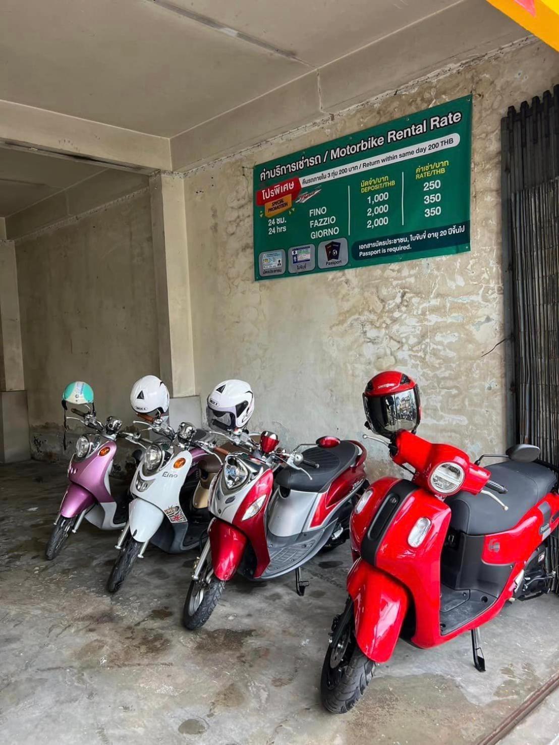 Baan Ma Feung Guesthouse Kanchanaburi City Exteriör bild